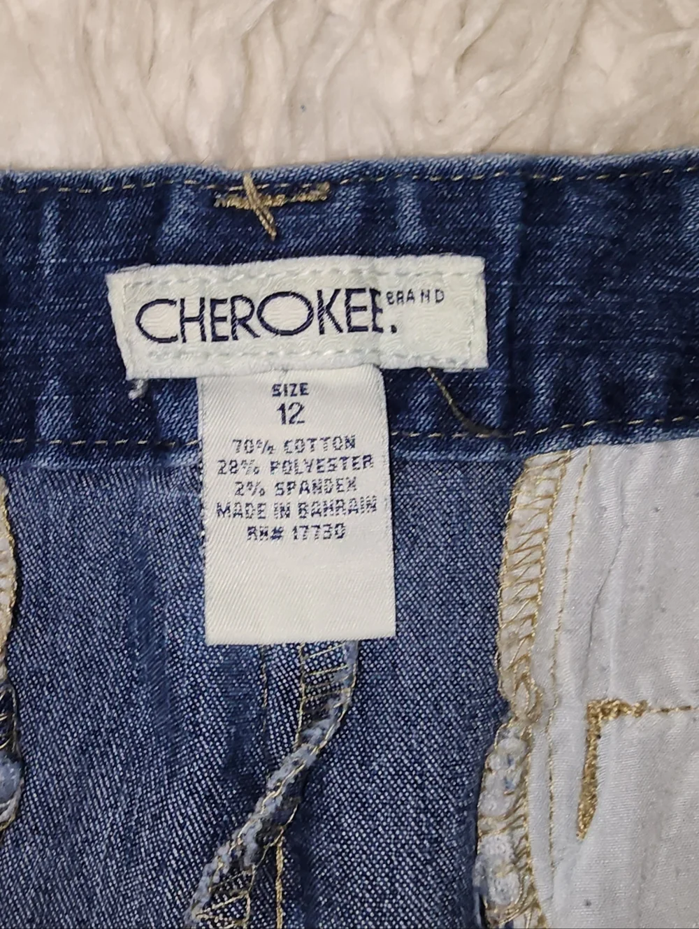 Cherokee Dark Wash Denim Shorts